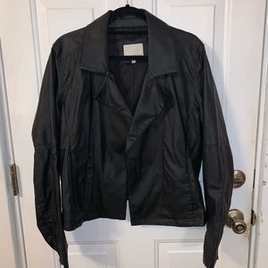 Women’s Calvin Klein Leather Jacket